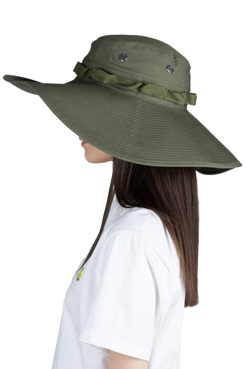 OrSlow US Army Wide Brim Jungle Hat - Army Green