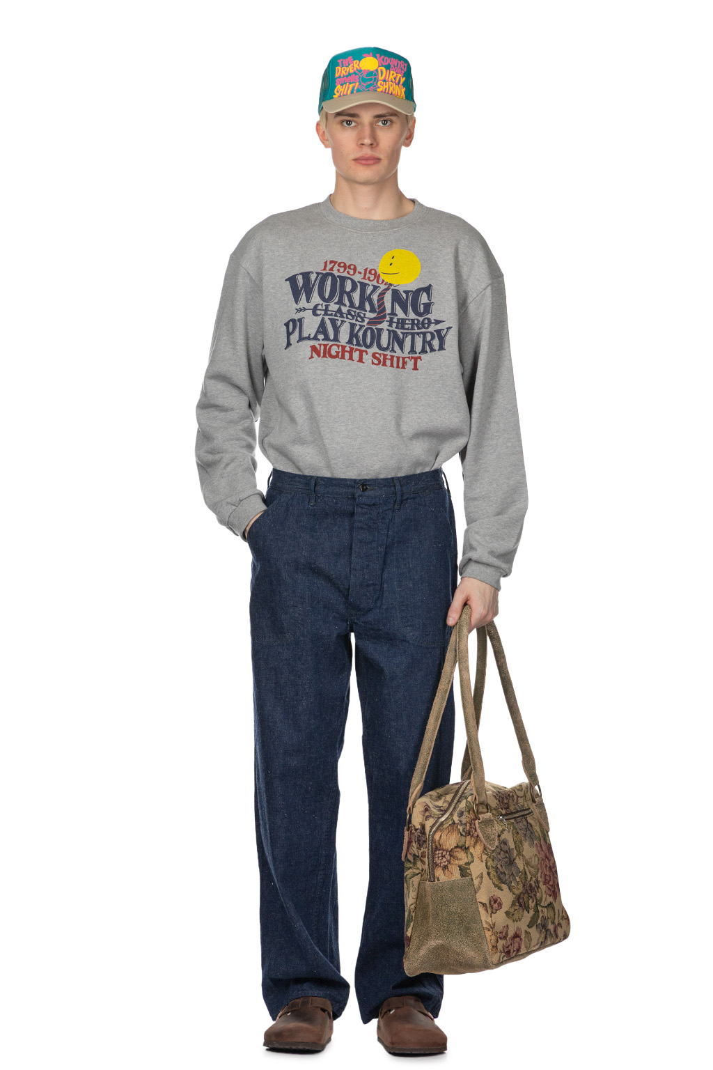 OrSlow | US Navy Denim Utility Pants - One Wash | Men | Blue