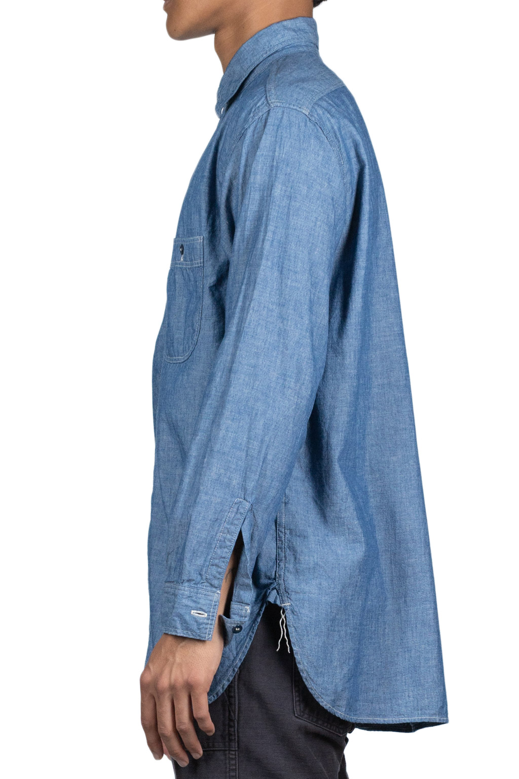 OrSlow Vintage Fit Chambray Work Shirt