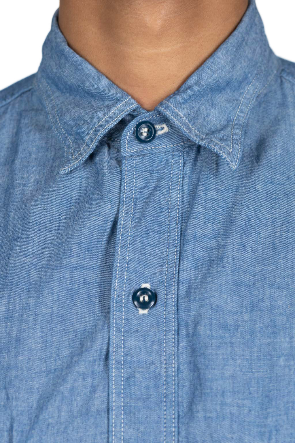 OrSlow Vintage Fit Chambray Work Shirt
