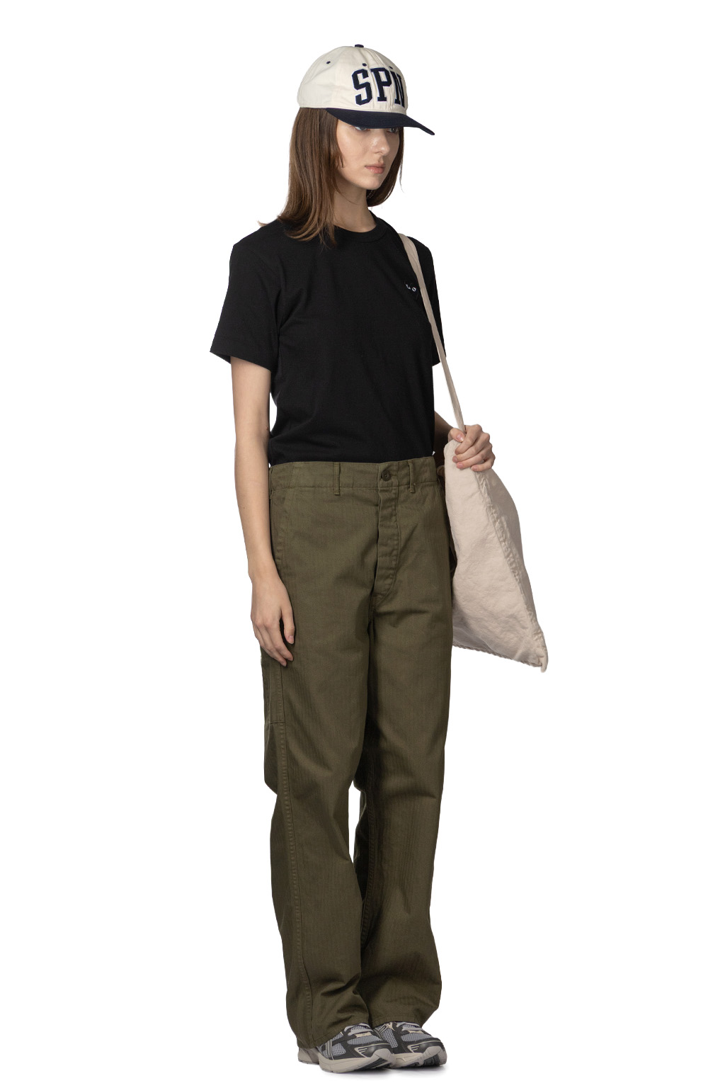 OrSlow - Wide Fit French Work Pants - Army Green