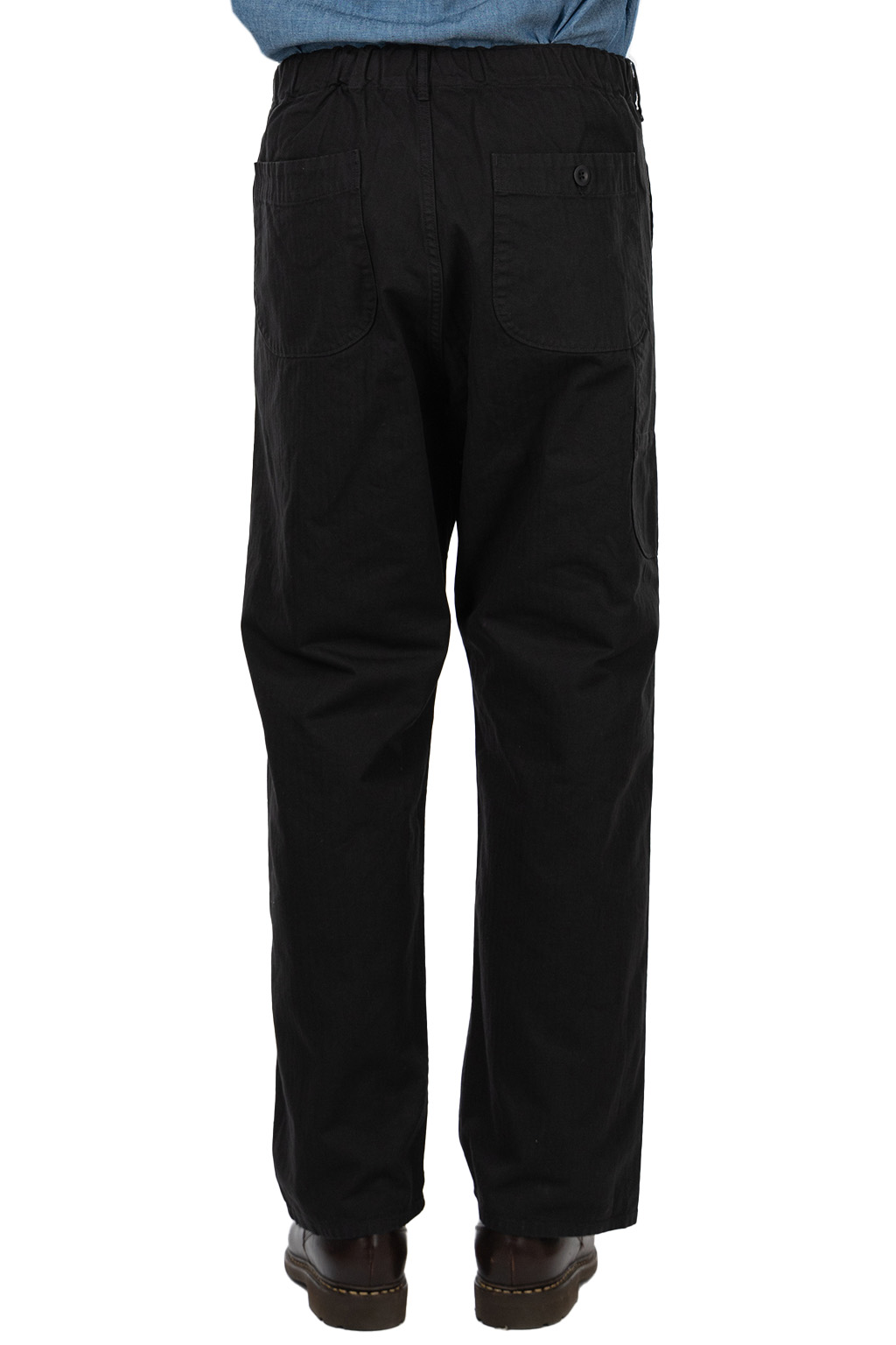 OrSlow - Wide Fit French Work Pants - Black