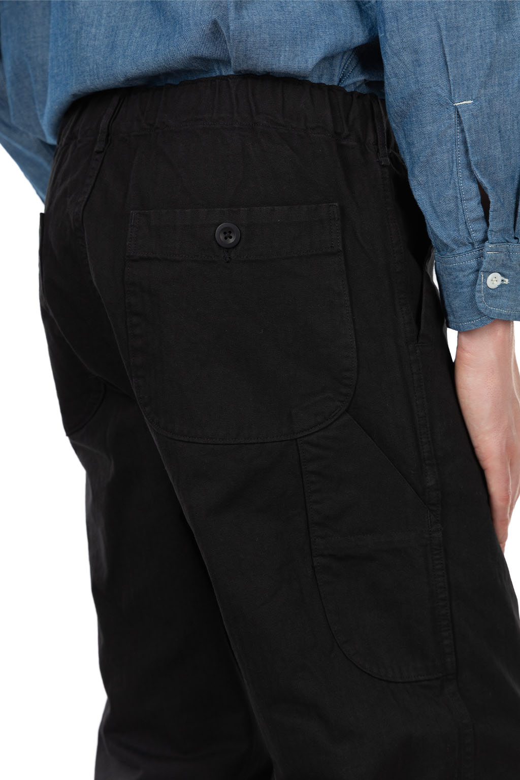 OrSlow - Wide Fit French Work Pants - Black