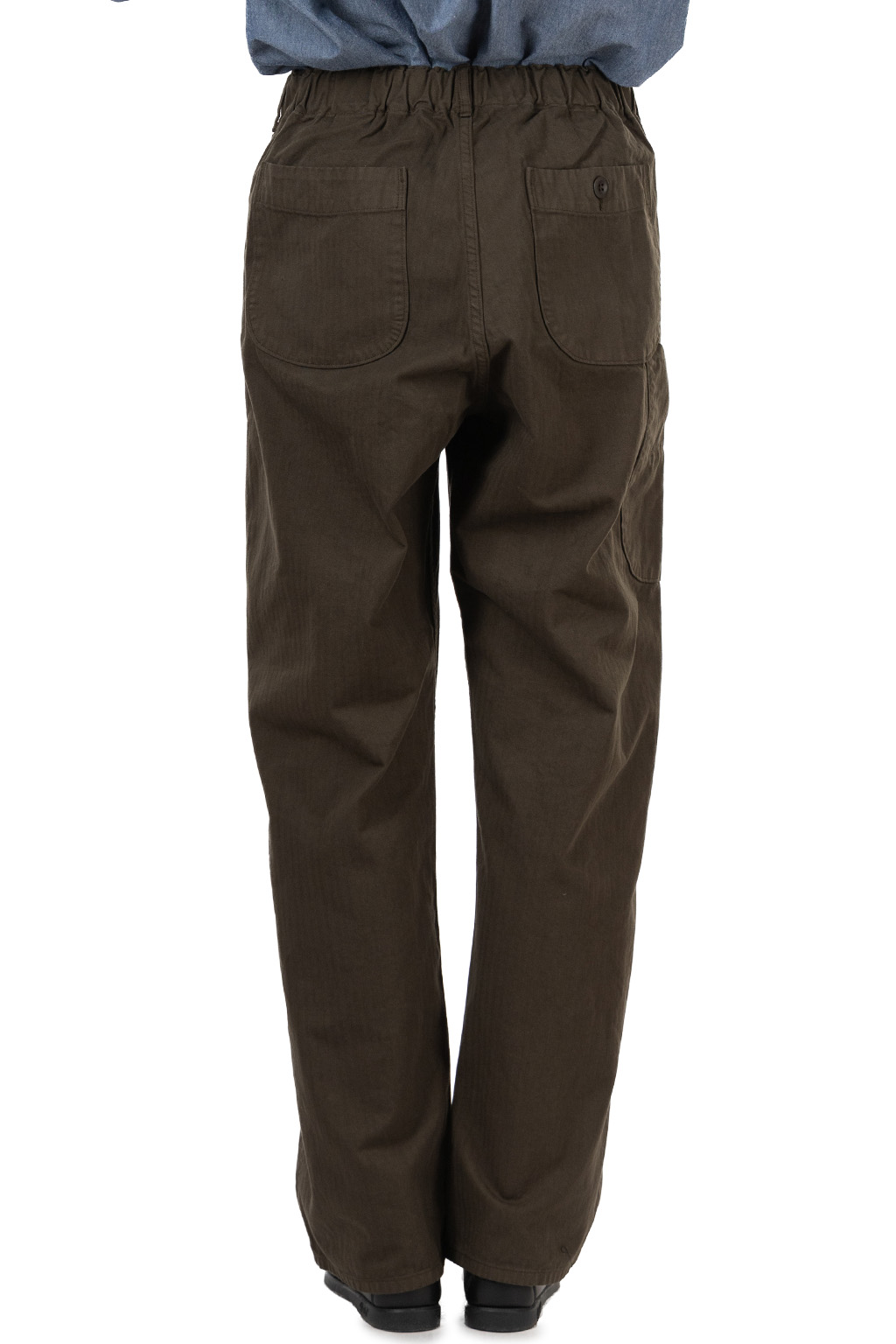 OrSlow - Wide Fit French Work Pants - Coffee Brown