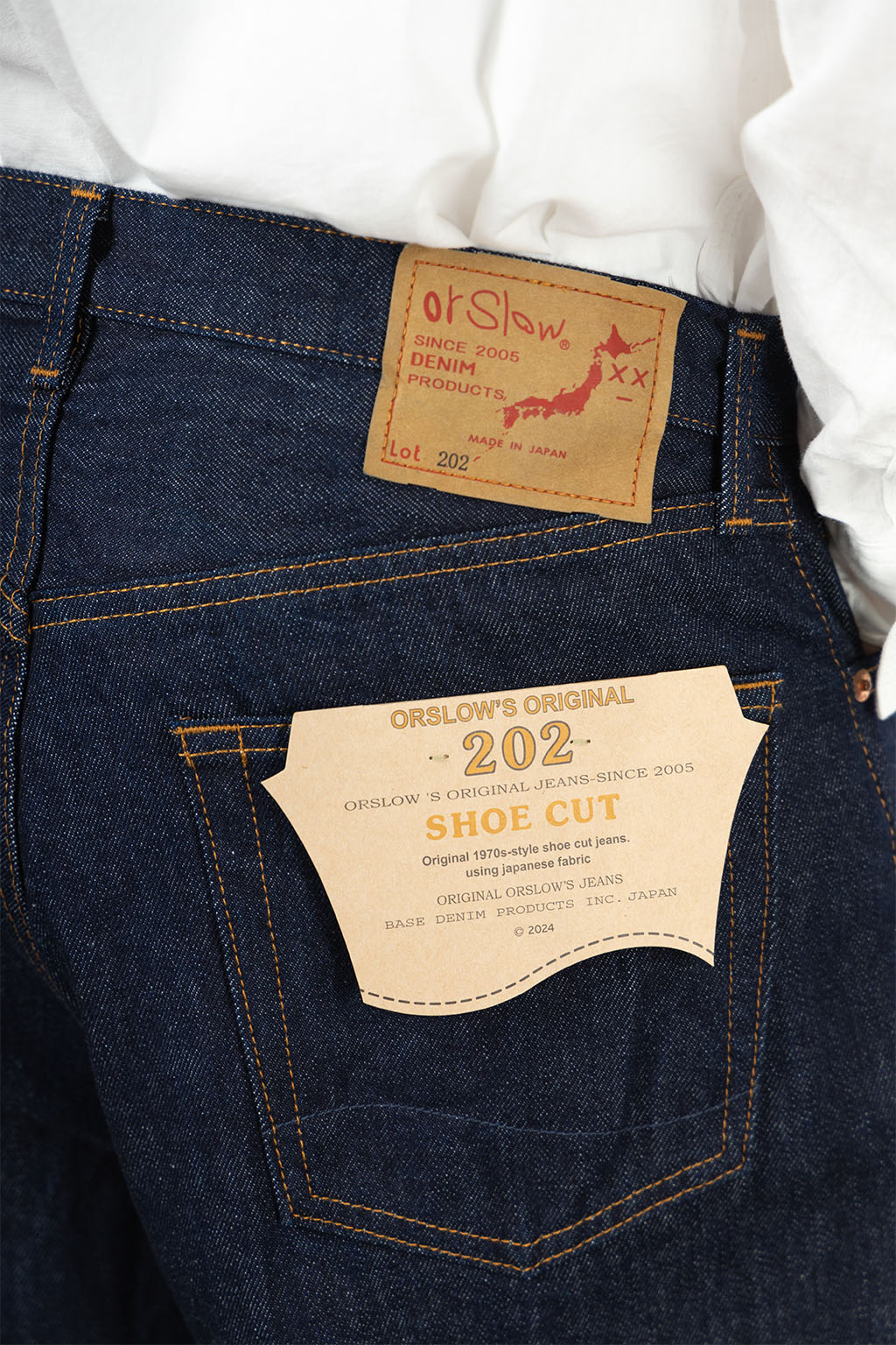 OrSlow - Wide Flare Denim - One Wash