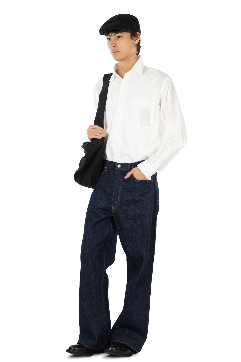 OrSlow - Wide Flare Denim - One Wash