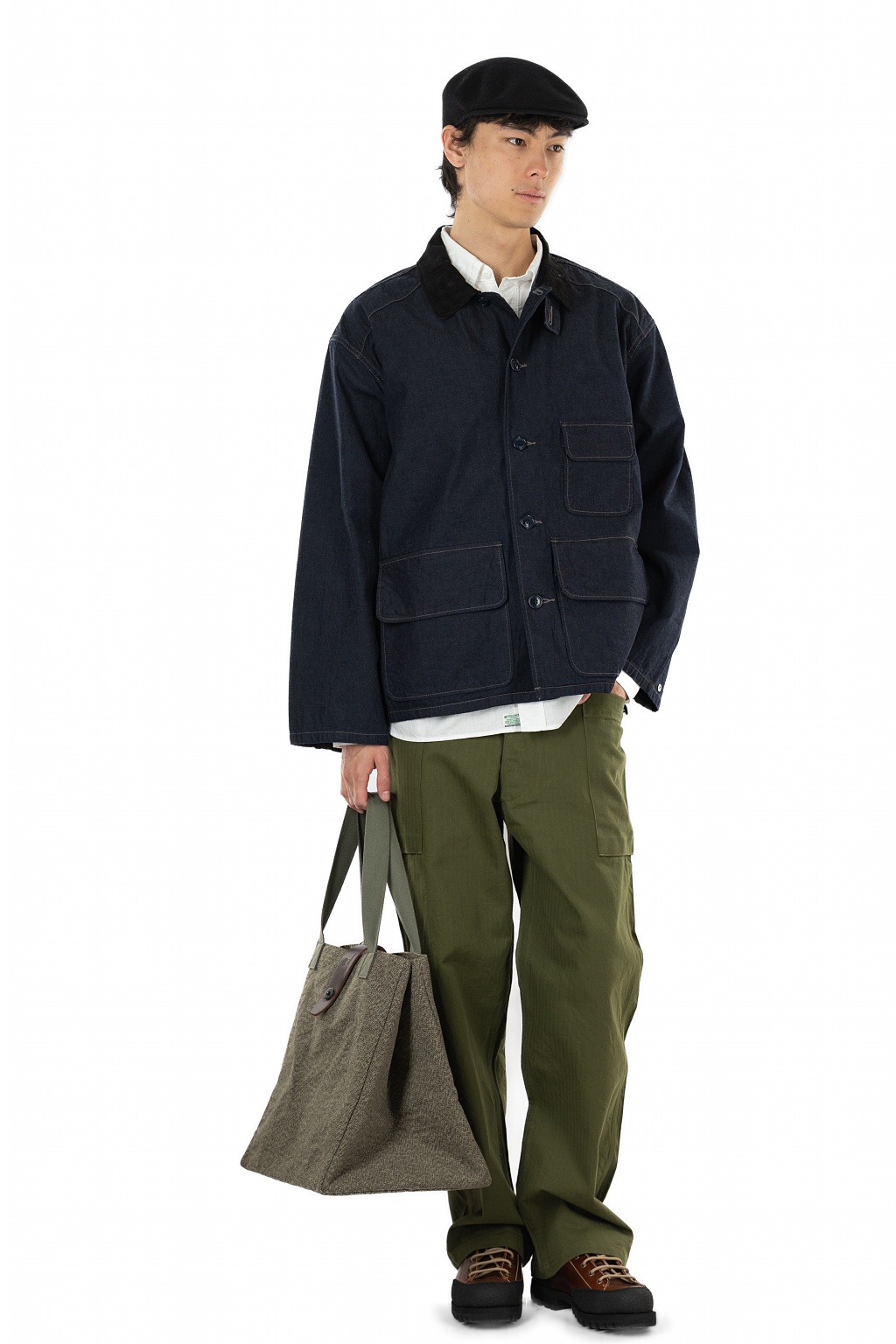 Ordinary Fits - Chambray Hunting Jacket - Indigo