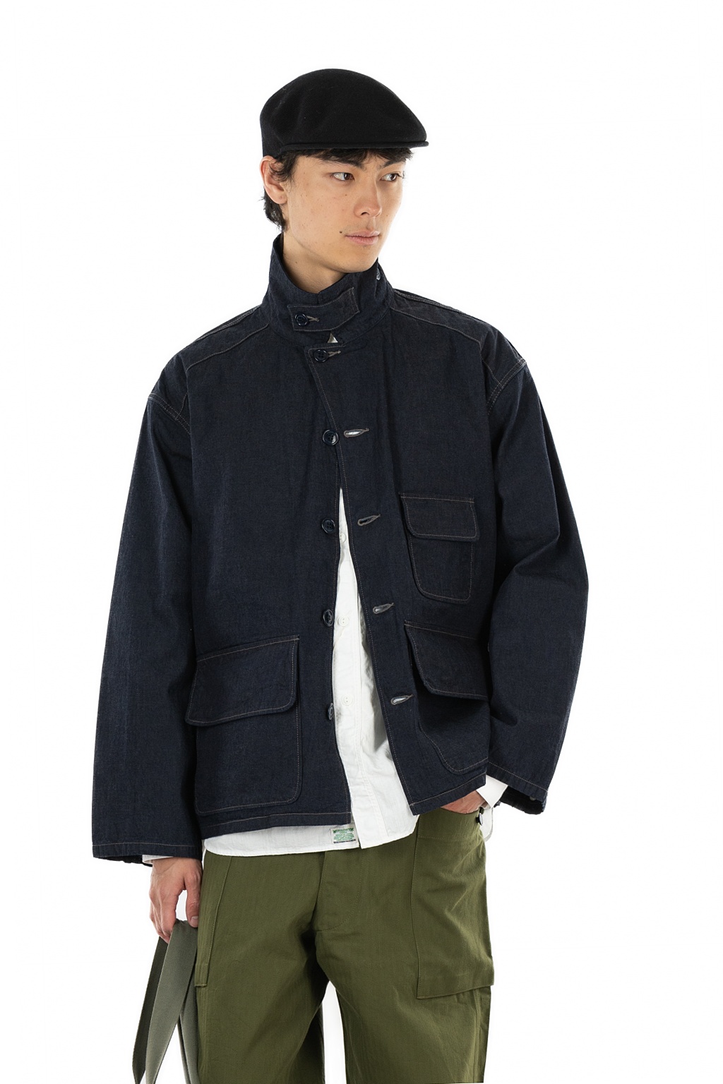 Ordinary Fits - Chambray Hunting Jacket - Indigo