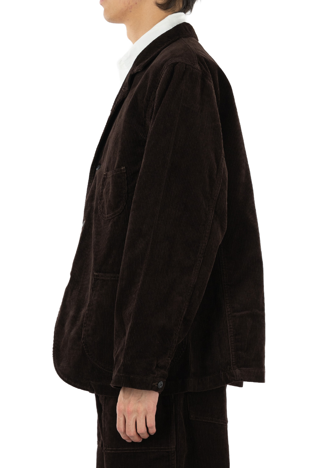 Ordinary Fits - Corduroy Bell Jacket - Brown