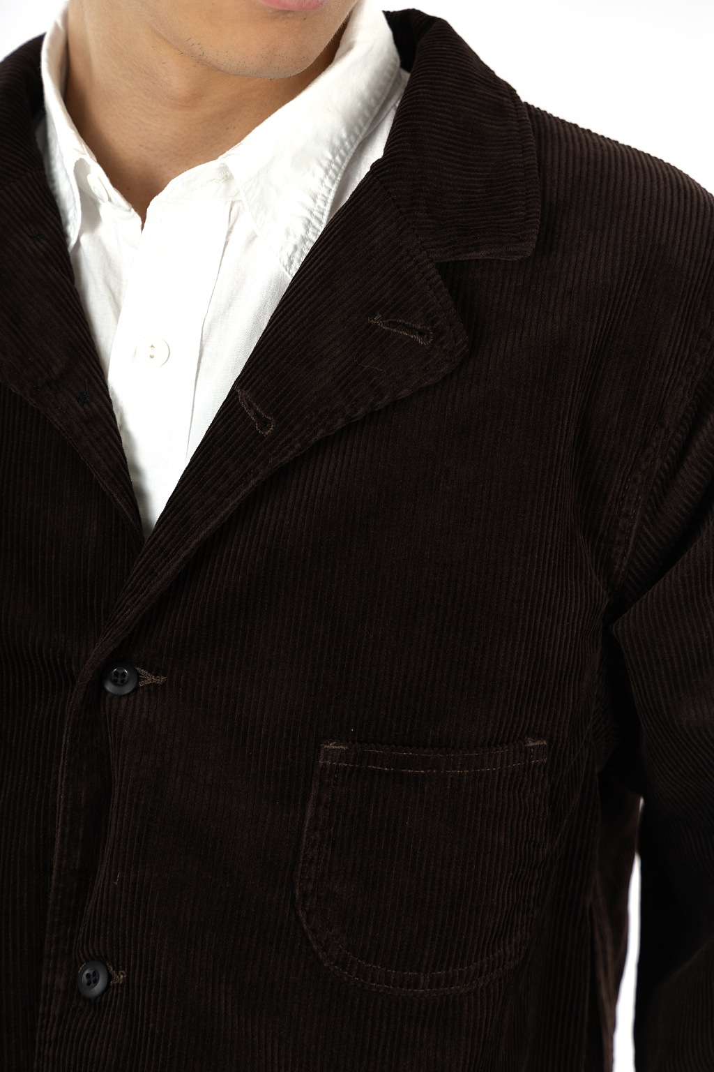 Ordinary Fits - Corduroy Bell Jacket - Brown
