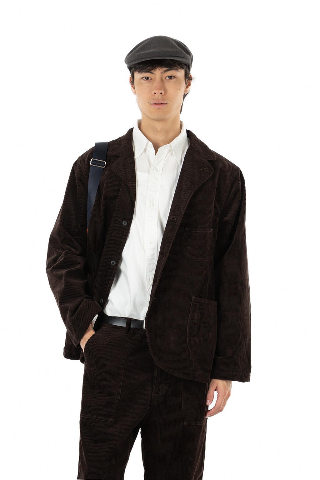 Ordinary Fits - Corduroy Bell Jacket - Brown