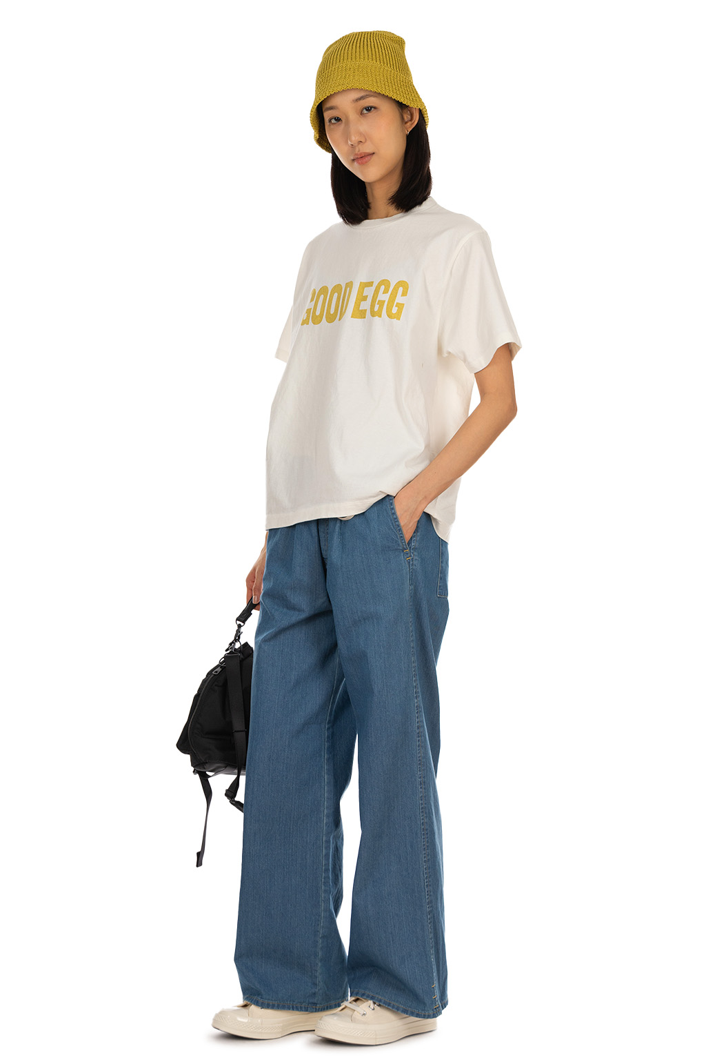 Ordinary Fits - Print T-Shirts - Good Egg - White