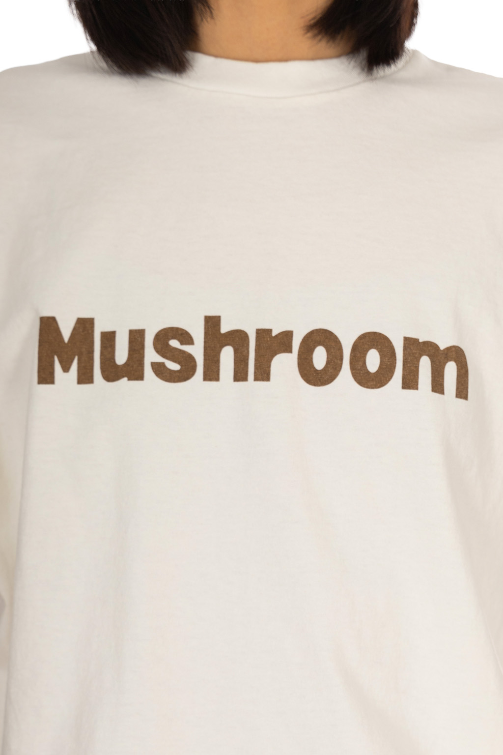 Ordinary Fits - Print T-Shirts - Mushroom - White