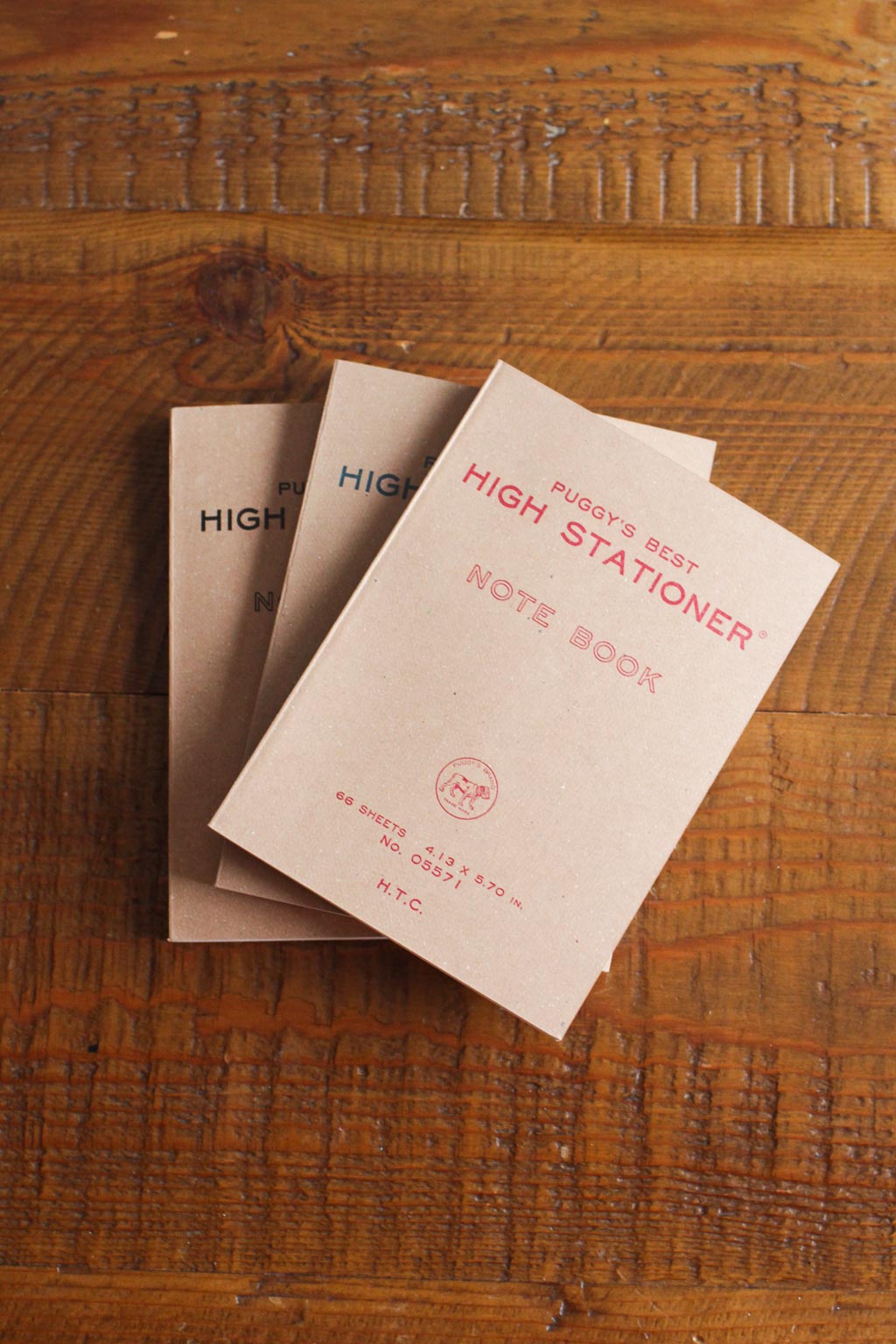 PUGGYS BEST Pocket Notebook Small - 3 Colour Choices