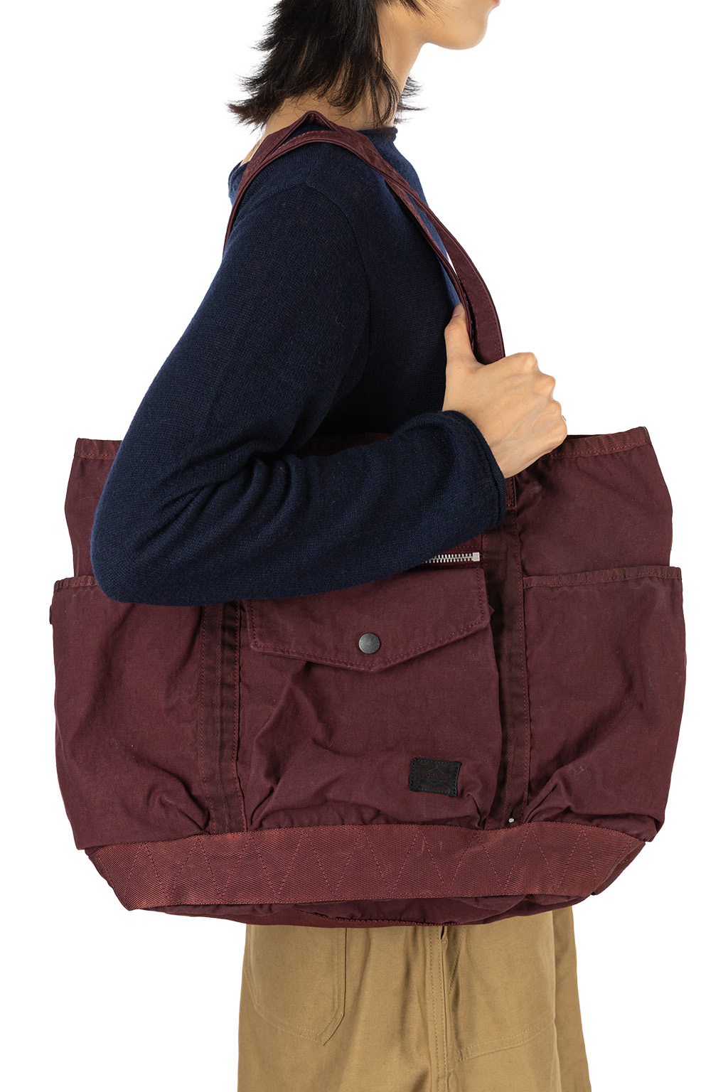 Porter Yoshida - CRAG - Tote Bag - Maroon