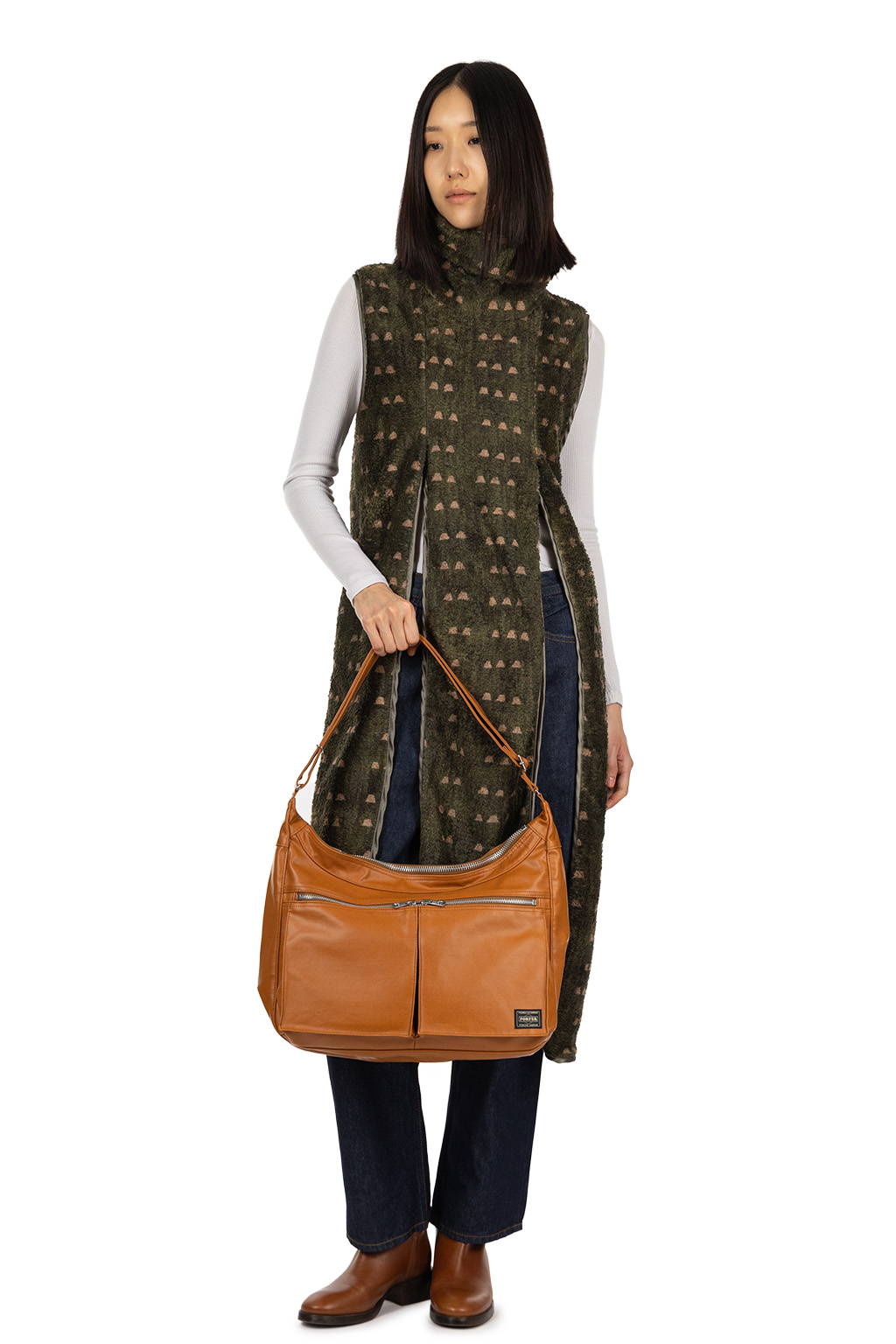 Porter Yoshida - FREE STYLE SHOULDER BAG in 2 Color Choices