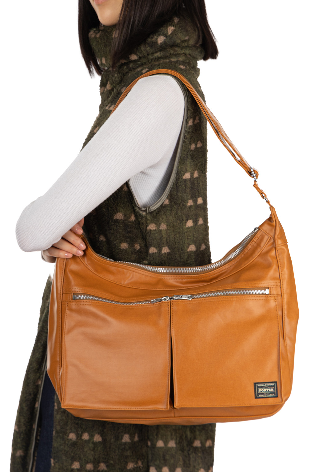 Porter Yoshida - FREE STYLE SHOULDER BAG in 2 Color Choices