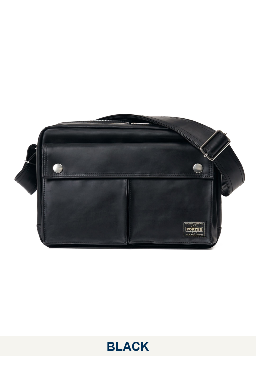 Porter Yoshida - FREE STYLE SLING BAG with zip in 2 Color Choices