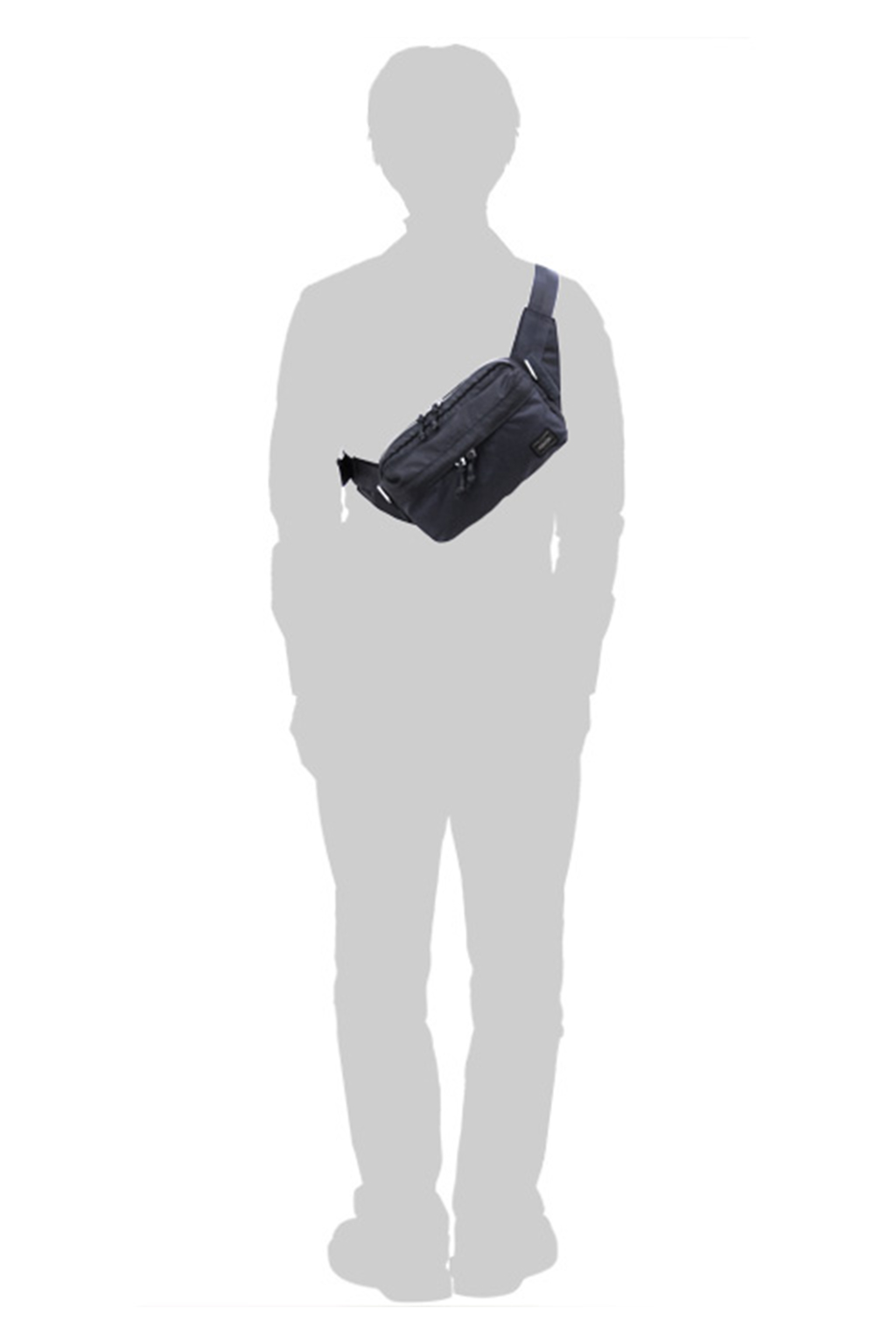 Porter Yoshida Force - 2Way Waist Bag - 3 Colour Choices