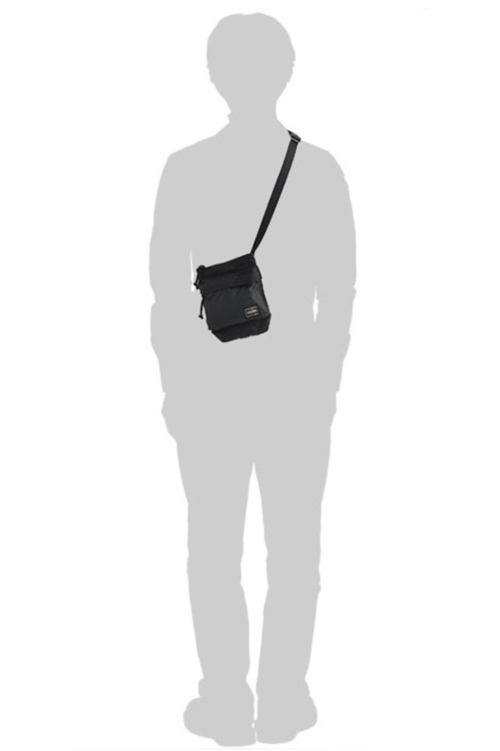 Porter Yoshida Force Shoulder Pouch in 3 Colour Choices