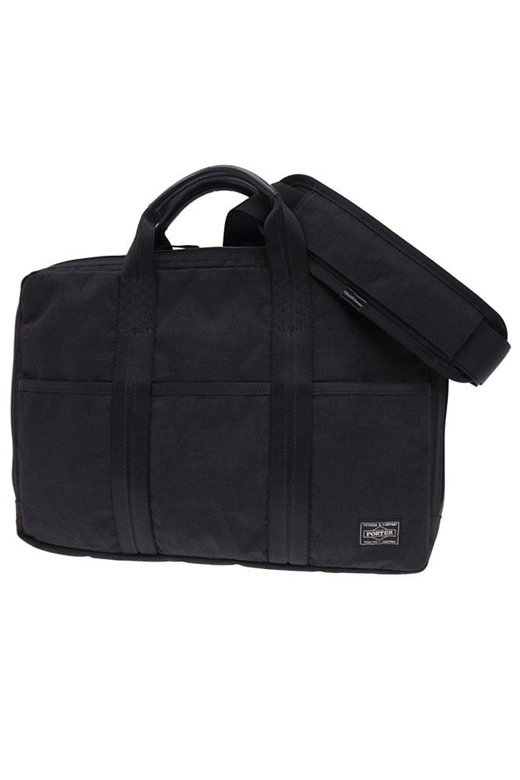 Porter Yoshida - HYBRID - 2Way Briefcase Small - Black