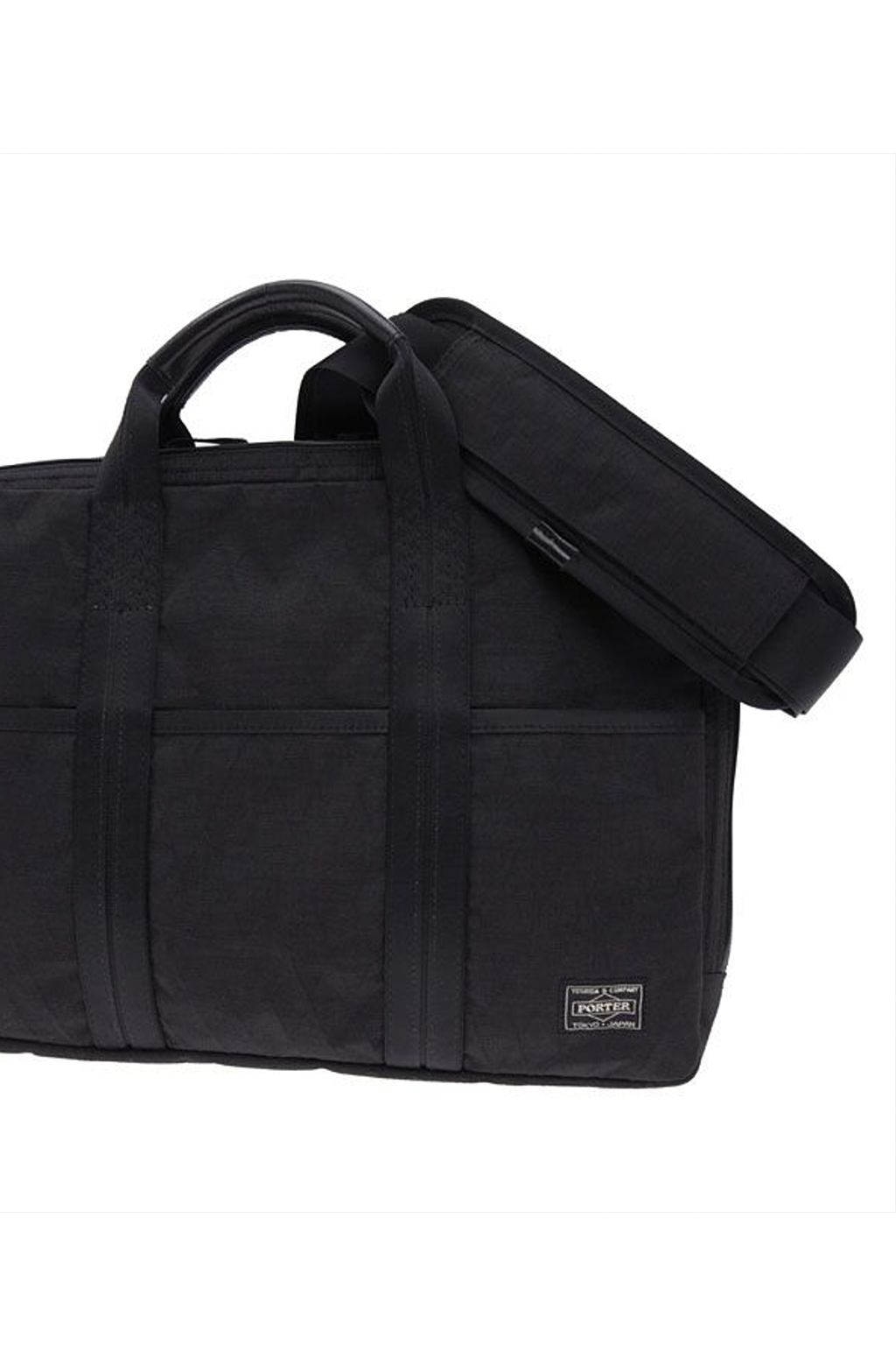 Porter Yoshida - HYBRID - 2Way Briefcase Small - Black