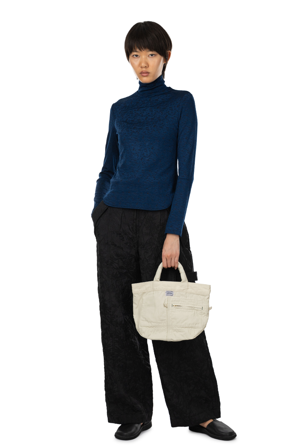 Porter Yoshida - MILE - Mini Tote Bag - White