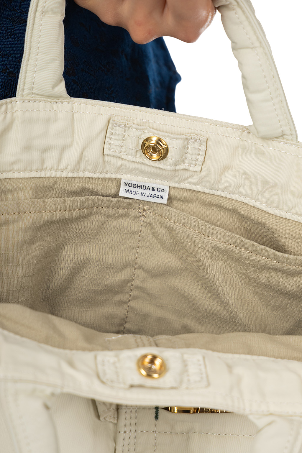 Porter Yoshida - MILE - Mini Tote Bag - White