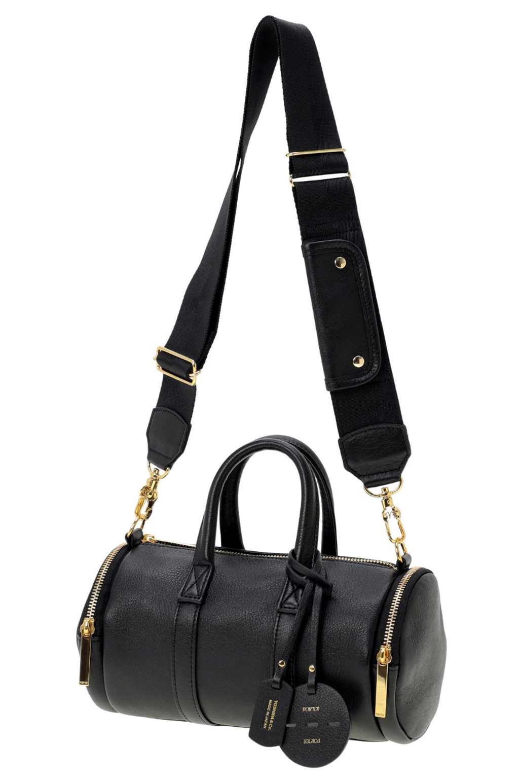 Porter Yoshida - MINIATURE - 2Way Boston Bag - Black