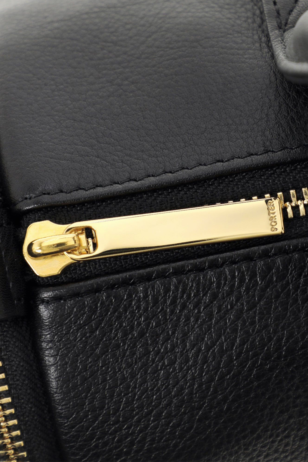 Porter Yoshida - MINIATURE - 2Way Boston Bag - Black