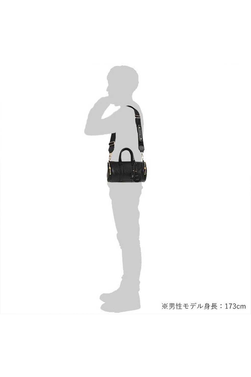 Porter Yoshida - MINIATURE - 2Way Boston Bag - Black