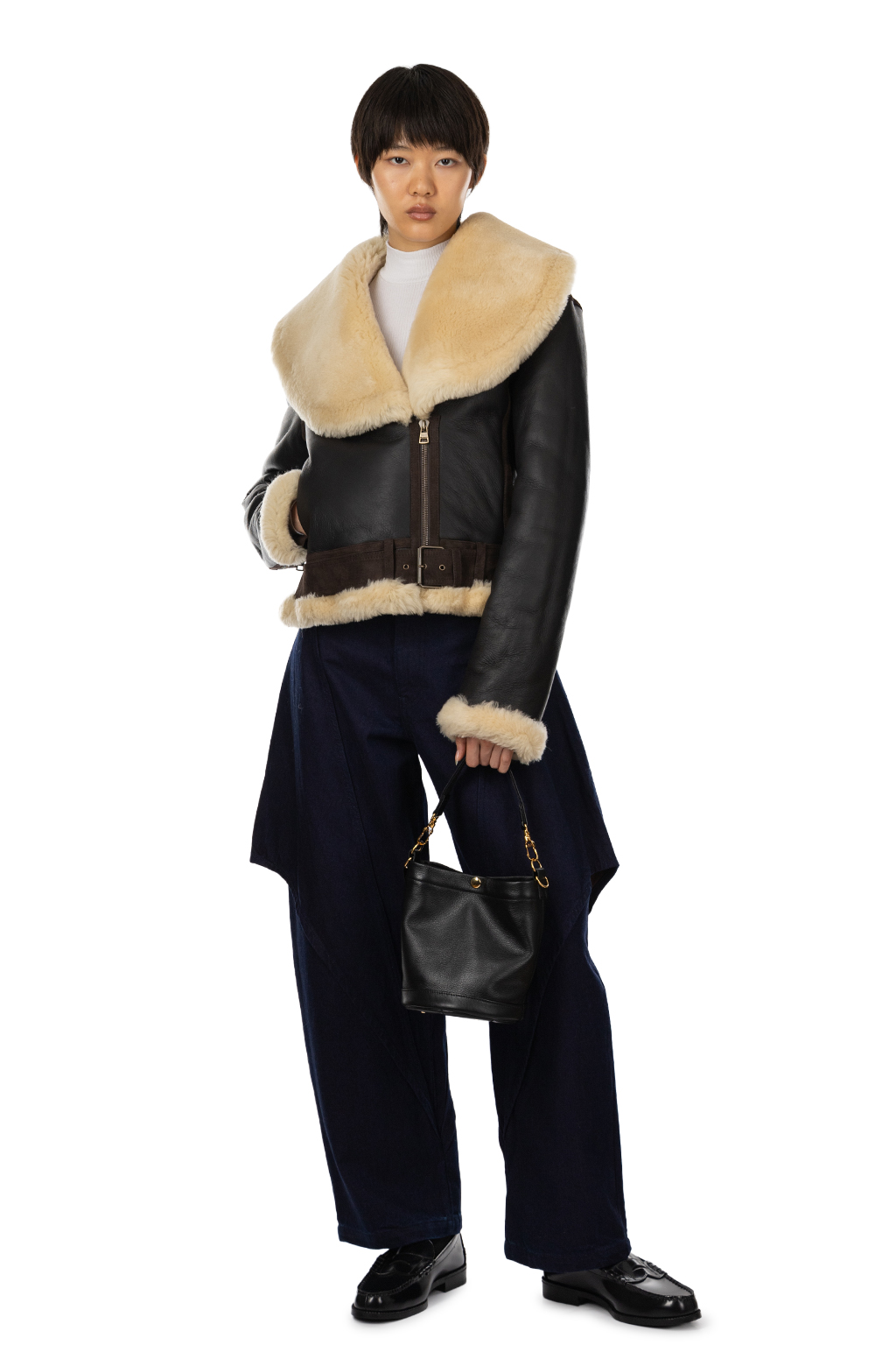 Porter Yoshida - MINIATURE - 2Way Shoulder Bag - Black