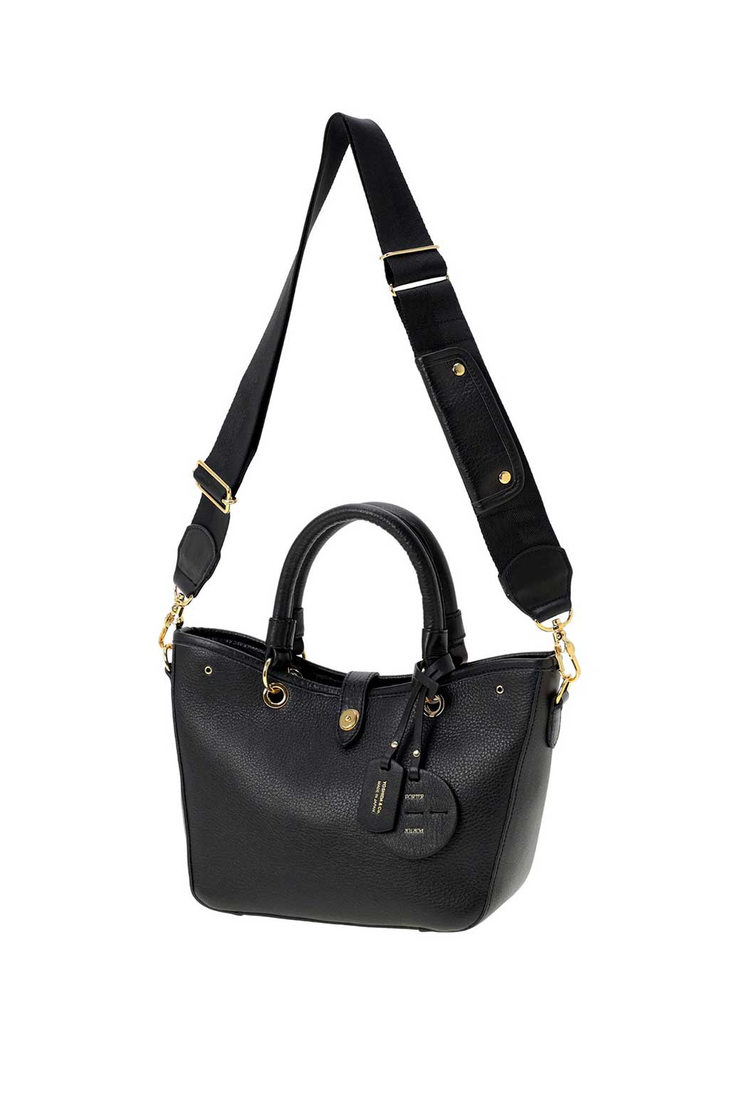 Porter Yoshida | MINIATURE - 2Way Tote Bag - Black | Women | Blue