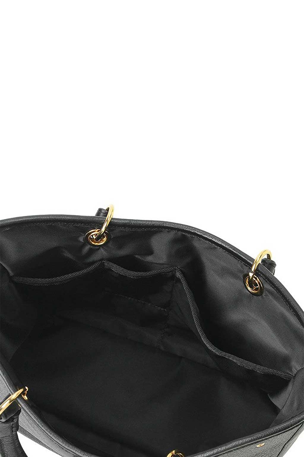 Porter Yoshida | MINIATURE - 2Way Tote Bag - Black | Women | Blue