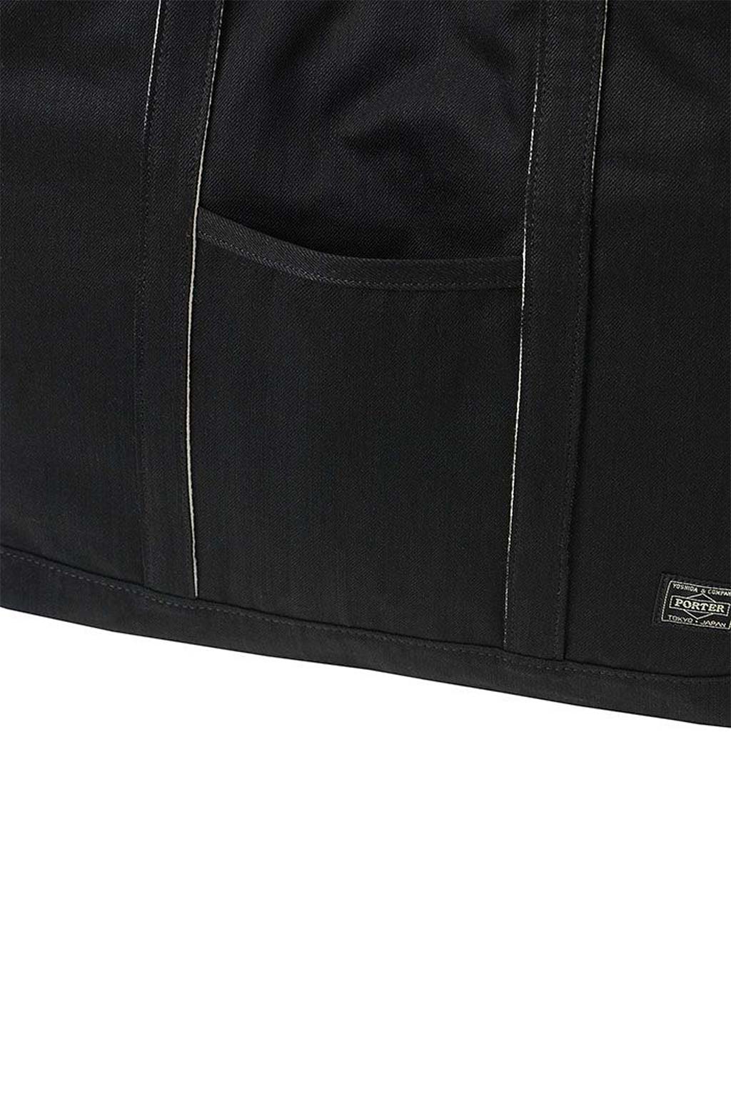 Porter Yoshida - NOIR Tote Bag Large - Black
