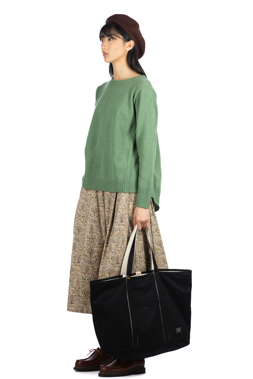 Porter Yoshida - NOIR Tote Bag Large - Black