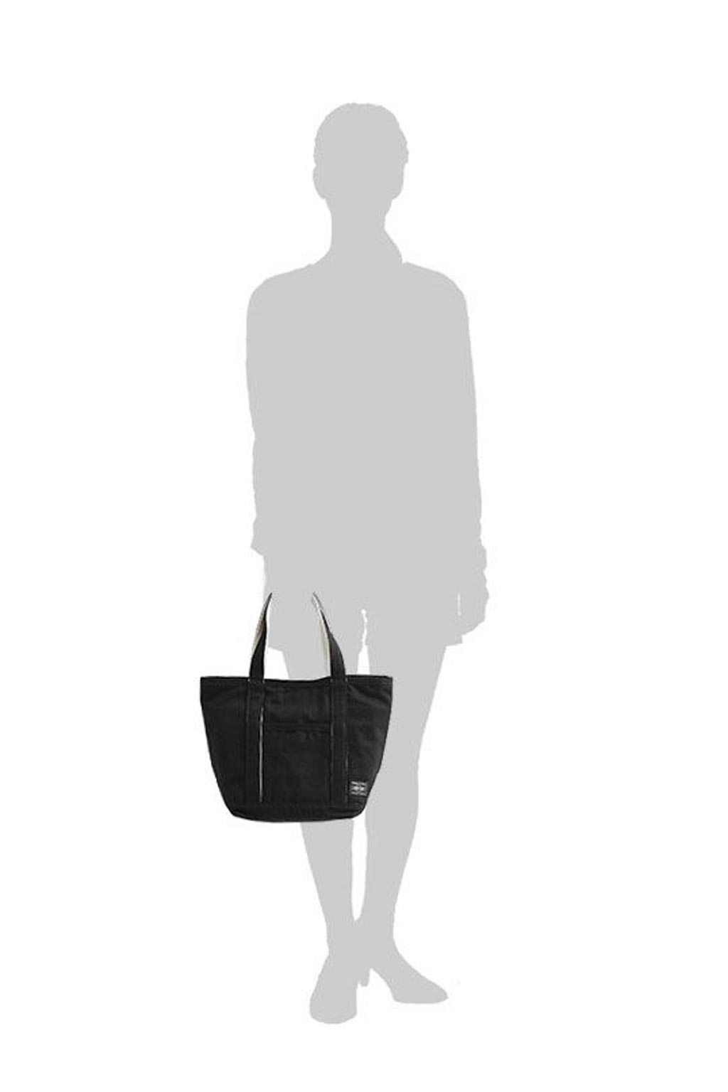 Porter Yoshida NOIR - Tote Bag Small - Black