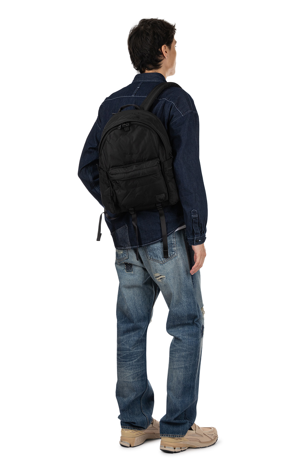 Porter Yoshida | SENSES - Daypack - Black | Men | Blue Button Shop