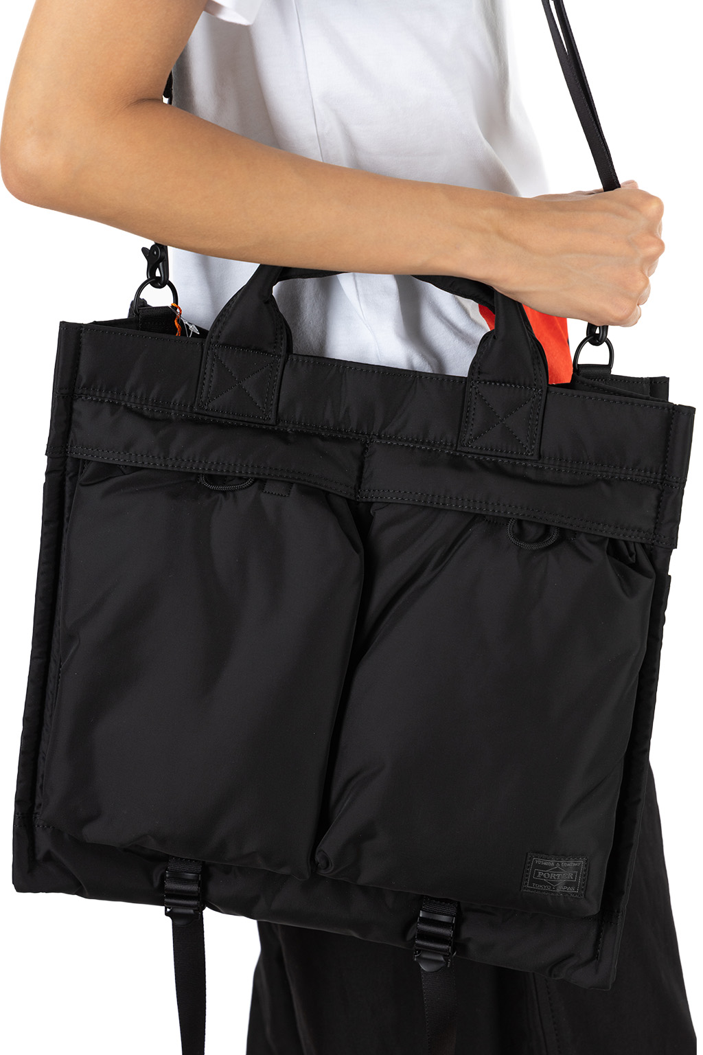 Porter Yoshida - SENSES - Tote Bag - Large - Black