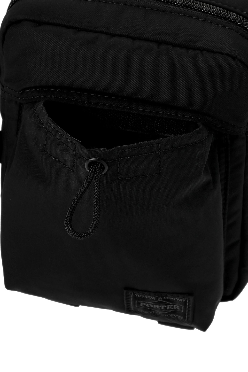 Porter Yoshida - SENSES - Vertical Shoulder Bag - Black