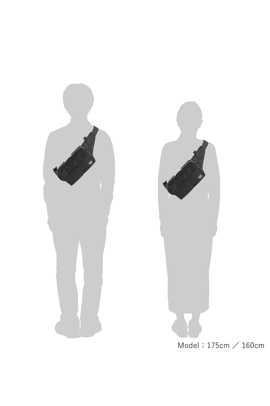 Porter Yoshida - SMOKY - Waist Bag - Brown