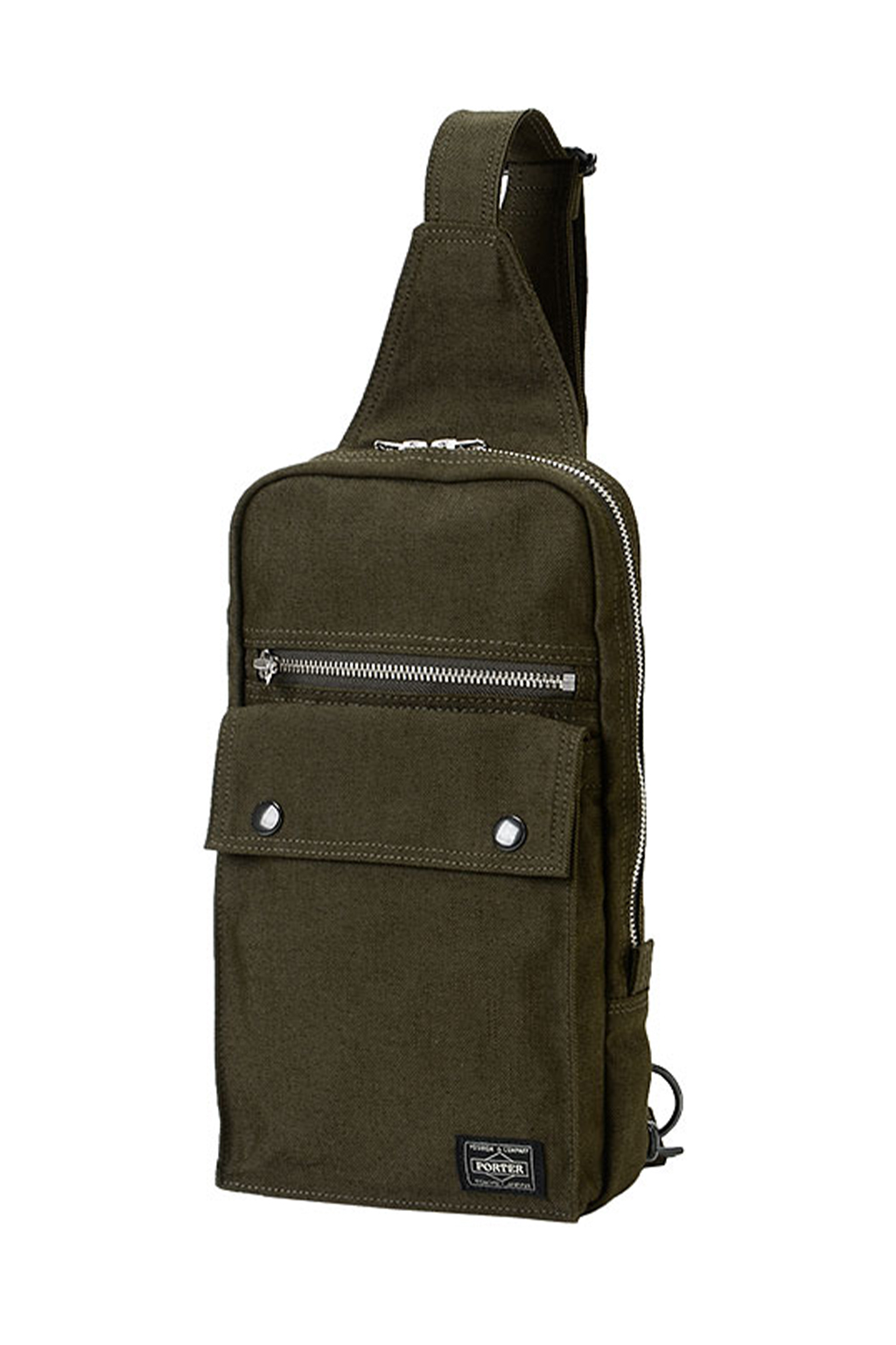 porter sling bag leather