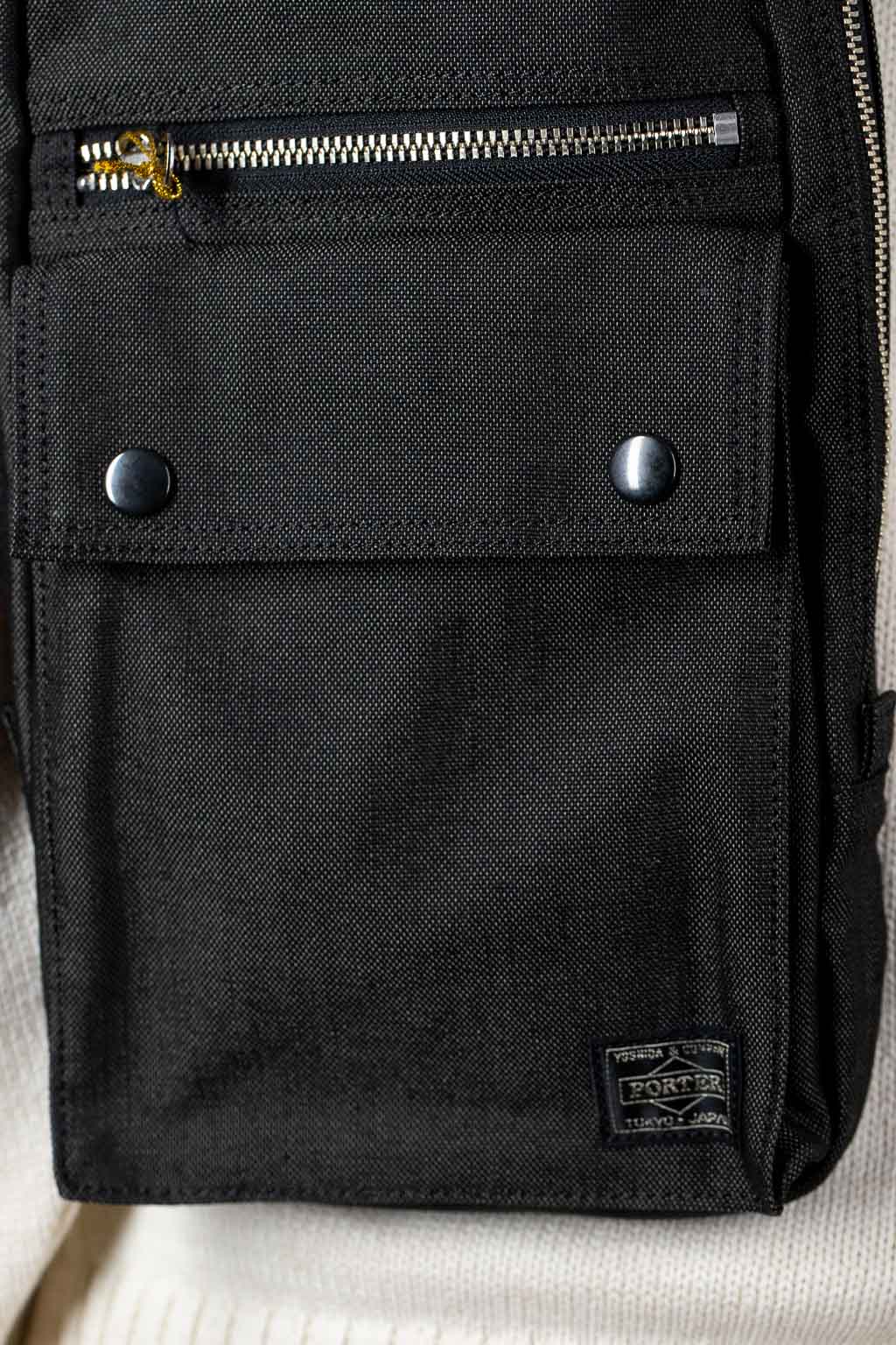 porter sling bag leather