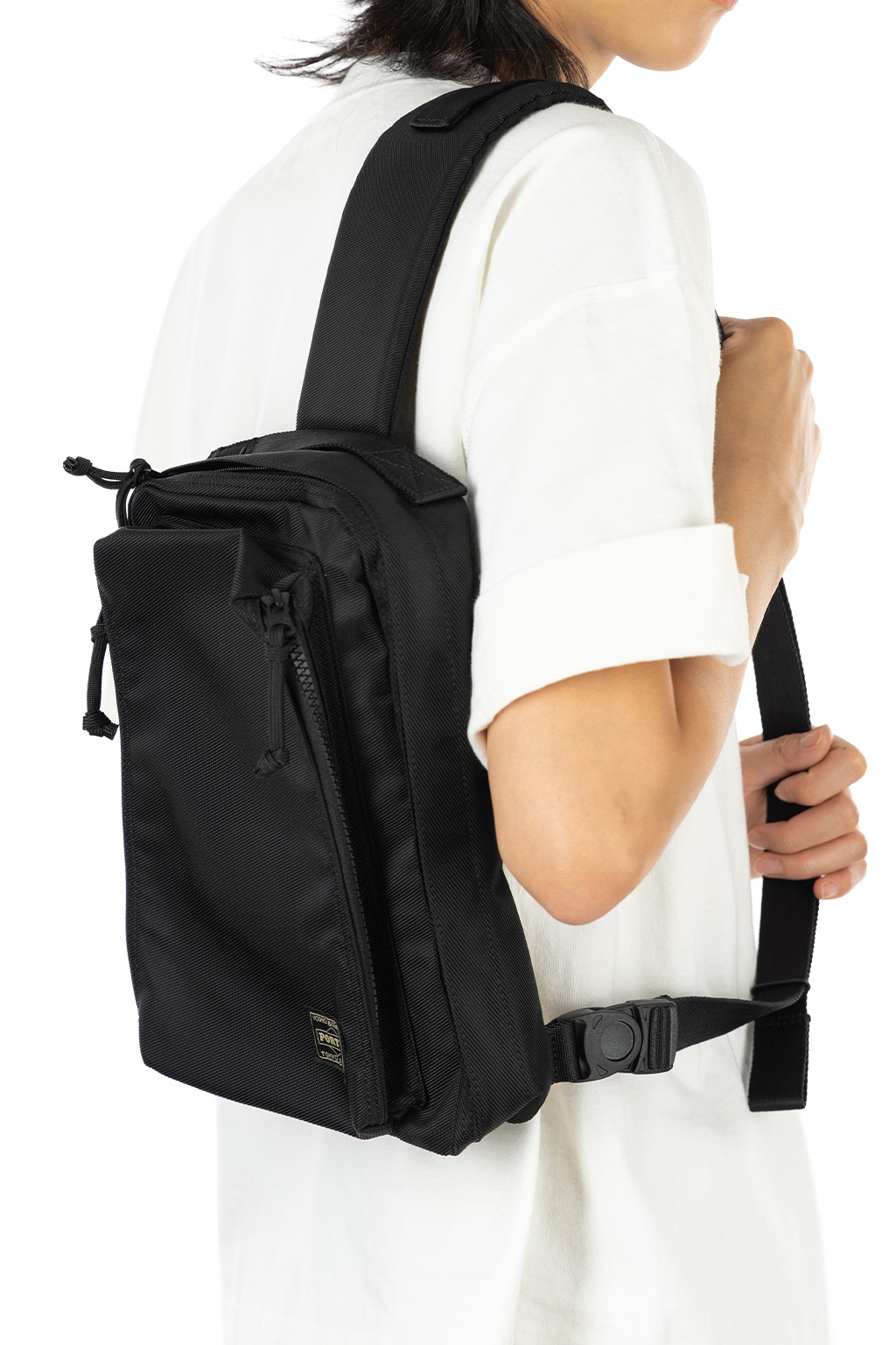 Porter Yoshida - UNIT SLING SHOULDER BAG (S) - Black