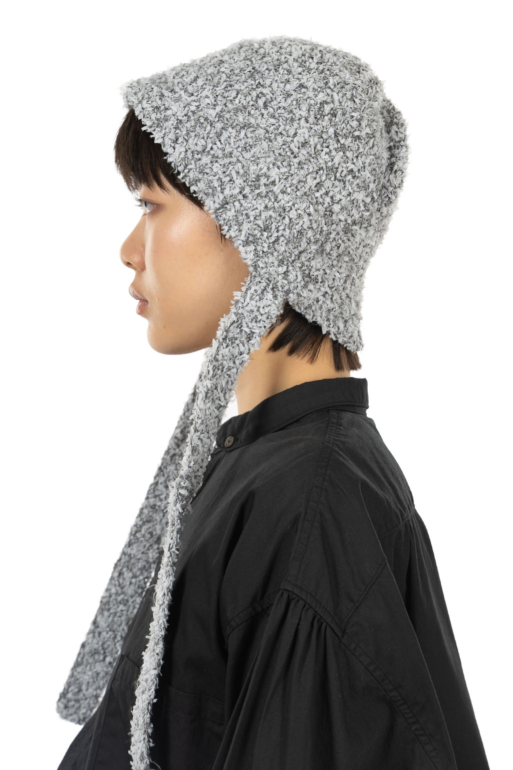 Racal - Mix Knit Cord Hat - Gray