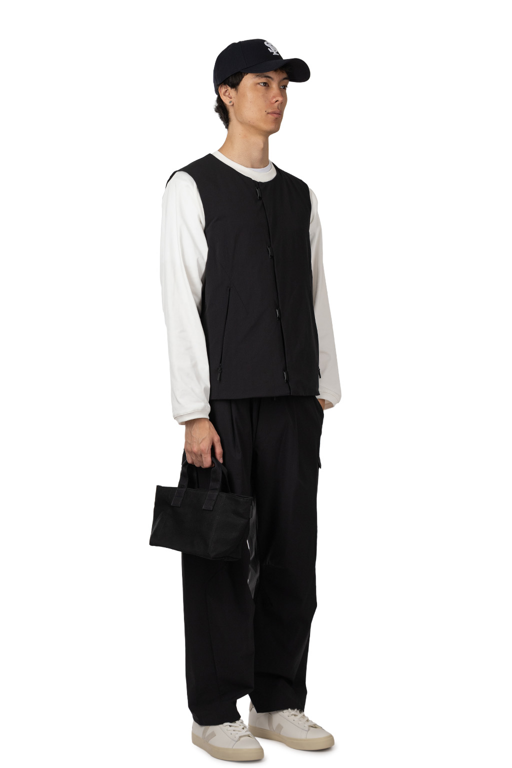 SOPHNET - EX. Flexcurtion Padded Vest - Black