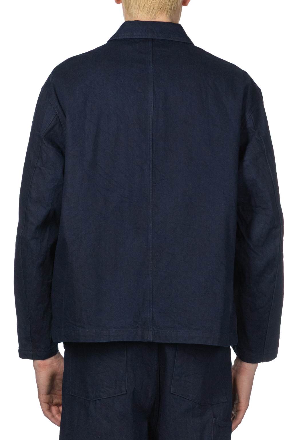 Still by hand - 11.5oz Denim Blouson - Dark Navy