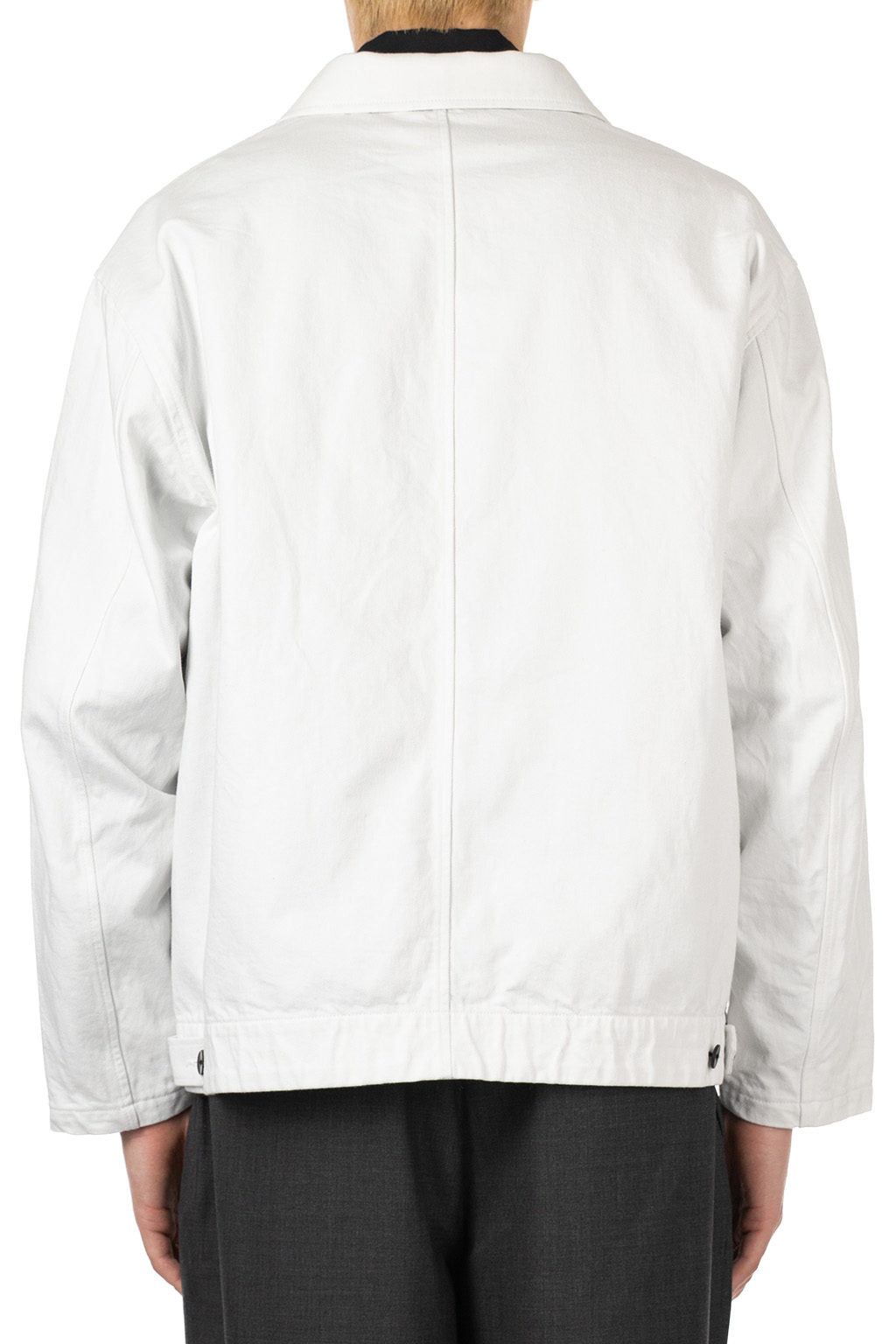 Still by hand - 11.5oz denim jacket - Ash White