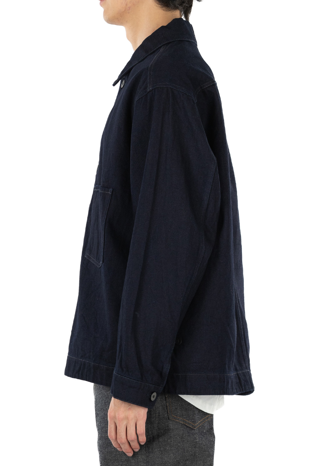 Still by hand - 12oz Denim Jacket - Dark Navy