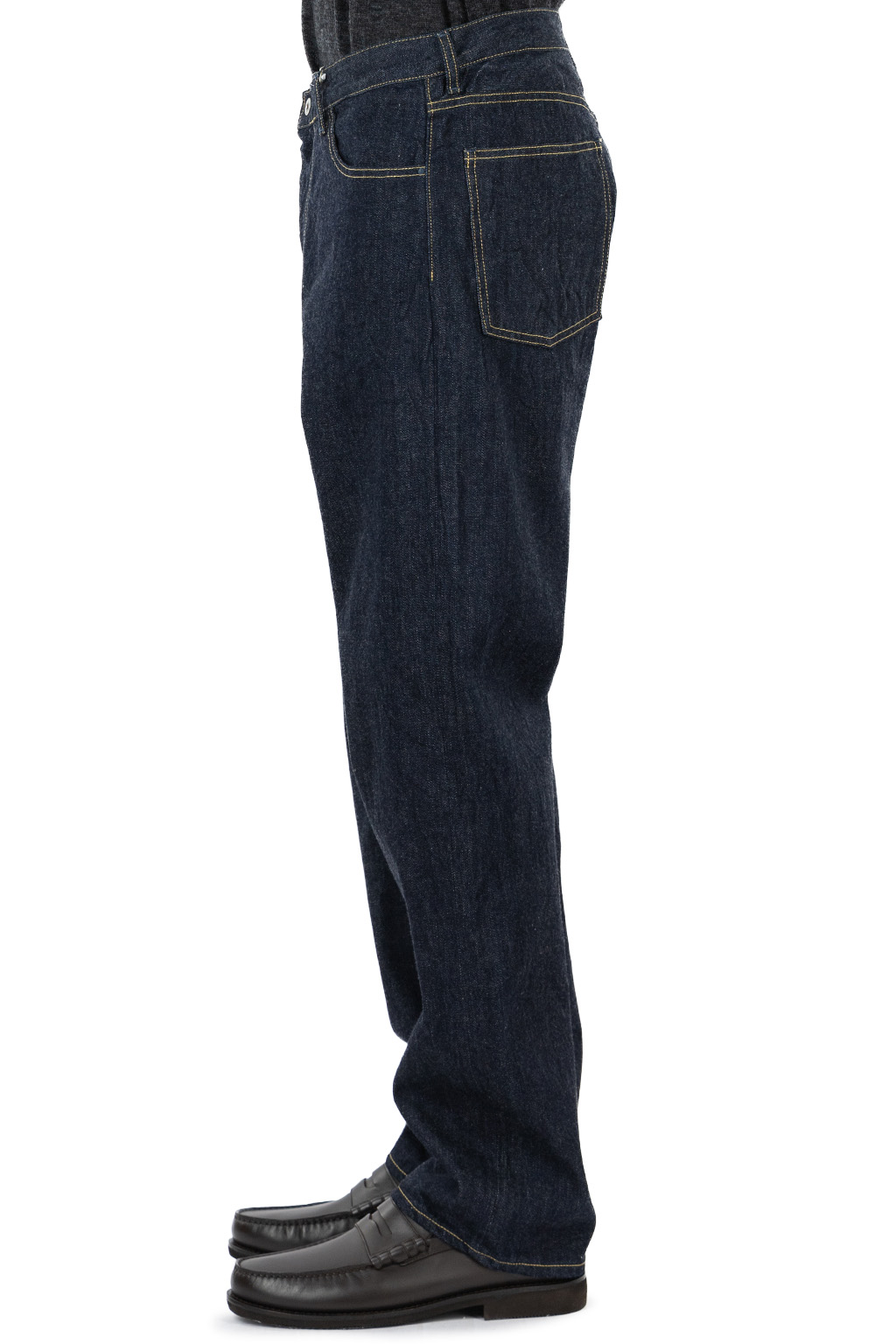 Still by hand - 5 Pocket Denim Pants - Navy